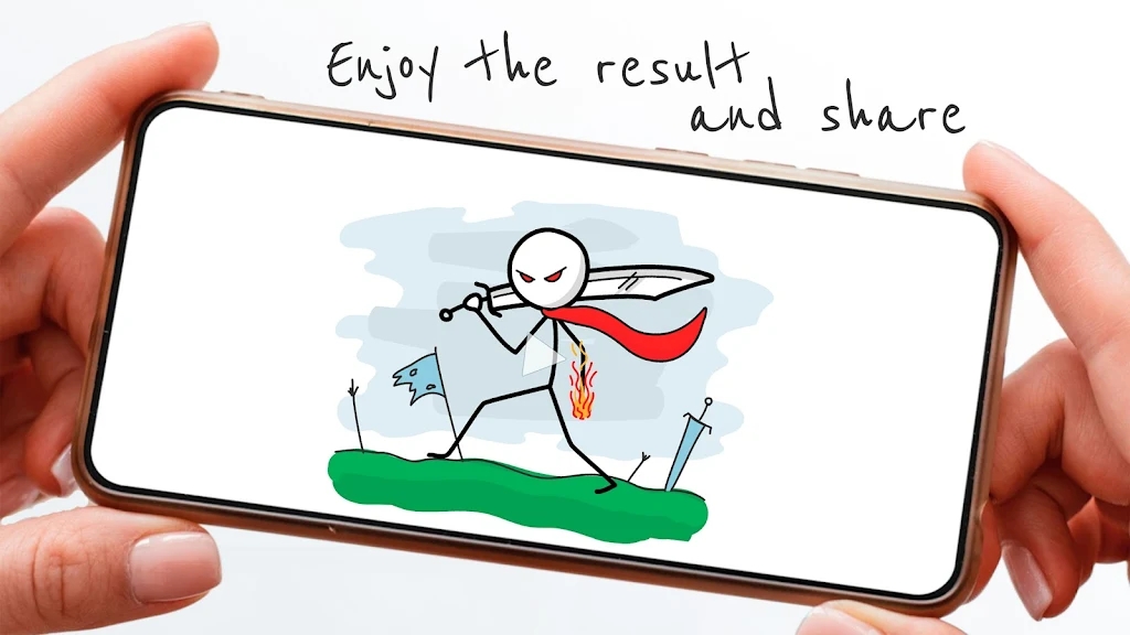 火柴人画动画(Stickman: Draw animation)正版截图0