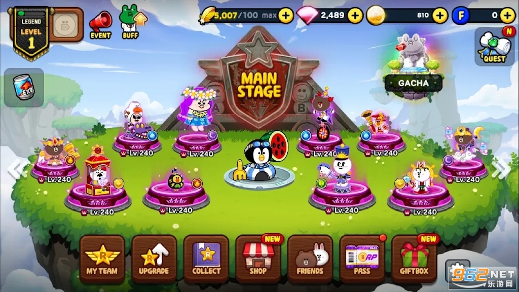 LINE Rangers游戏截图3