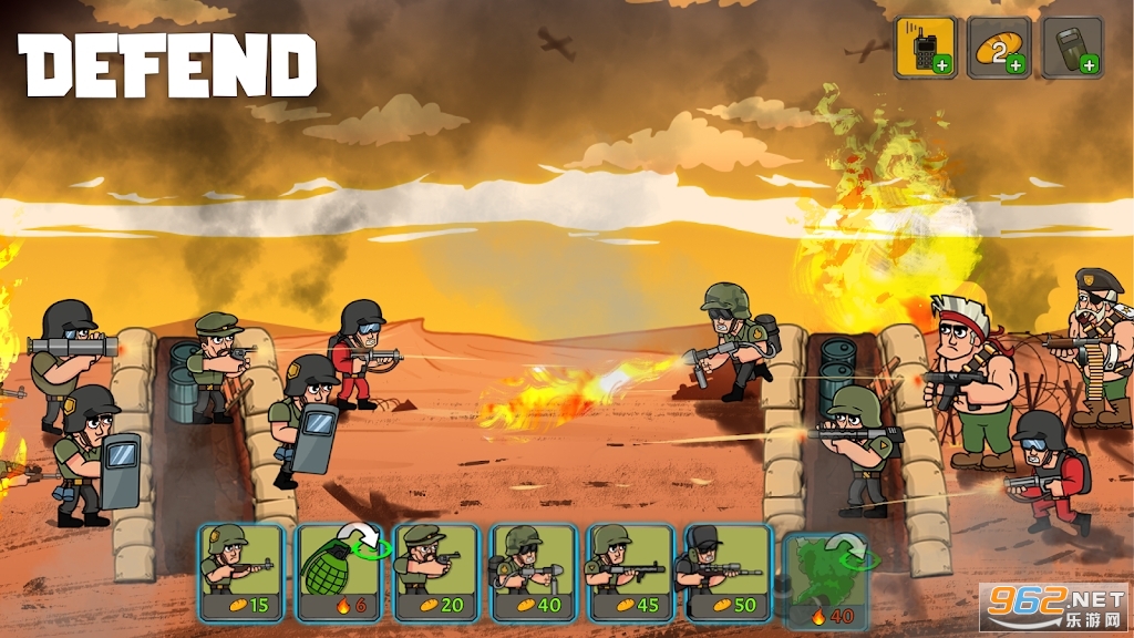 ս��������ϷWar Strategy Game: RTS WW2��ͼ1