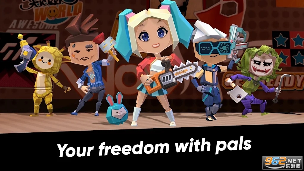 Papelaria沙盒3D像素世界截图1