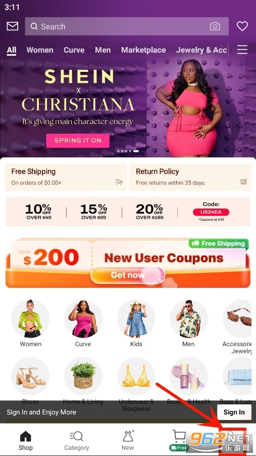 SHEIN����app