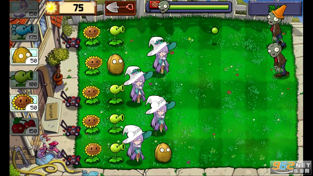 植物娘大战僵尸最新版本截图2