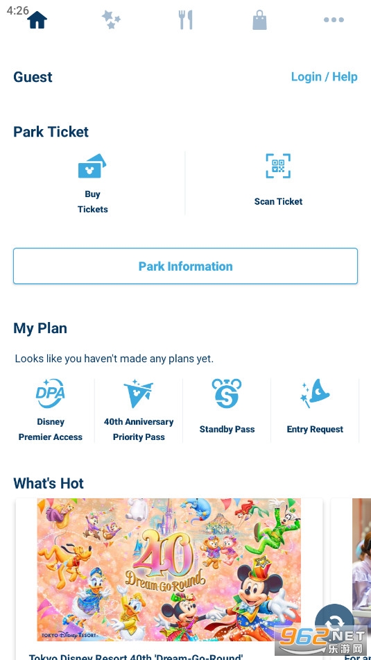 Disney Resort������ʿ��app�ٷ����ͼ1
