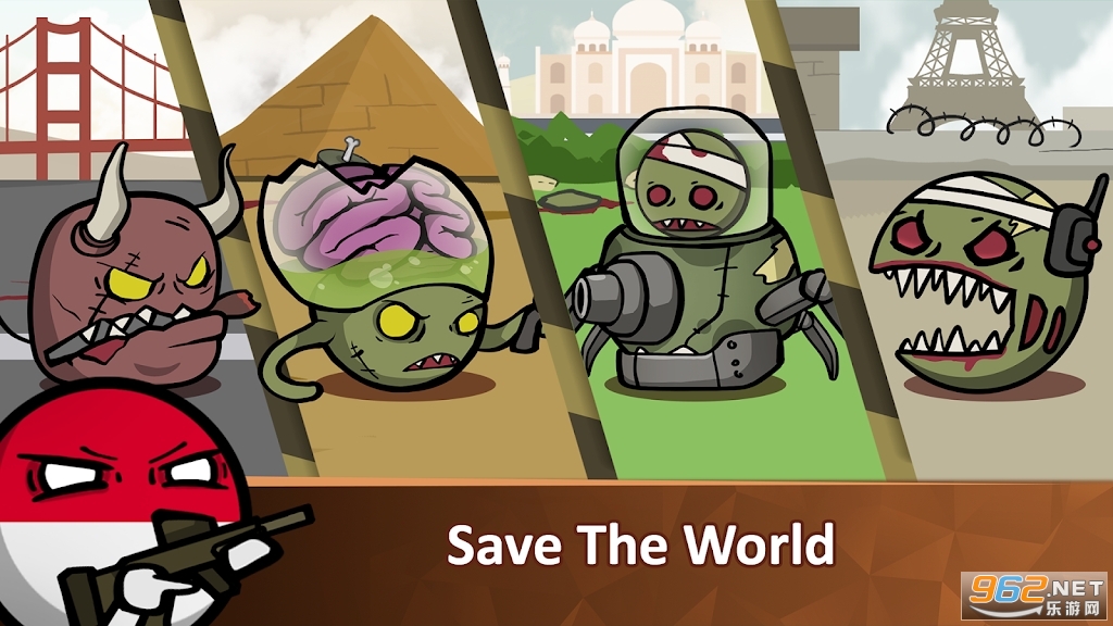 ������ʬ֮սCountryballs - Zombie Attack���°��ͼ0