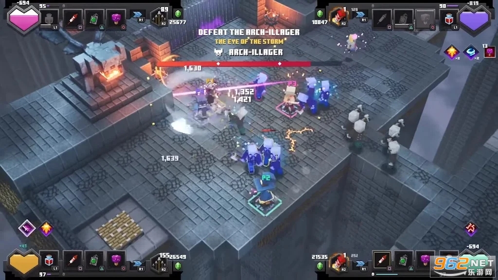 方块疯狂机器人世界Block Crazy Robo World截图0