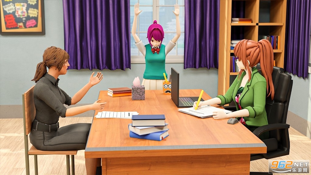 ����ѧУ��ʦģ����Anime School Teacher 3D