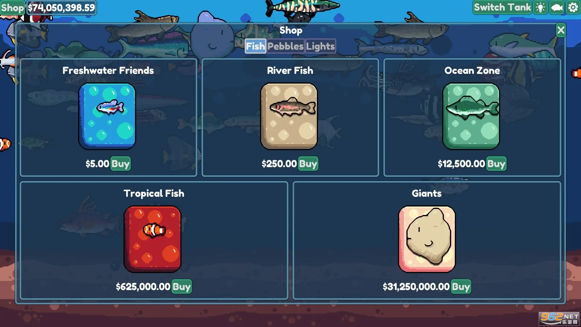 轻松水族馆破解版无限金币最新版截图1