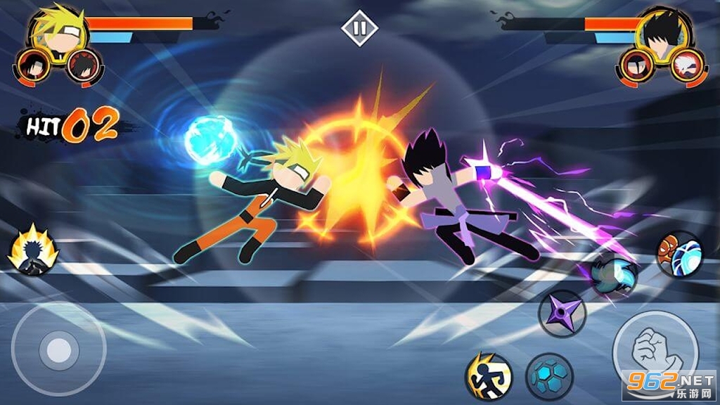 Stickman Ninja 3v3��������ߴ�ս3v3mod���ͼ5