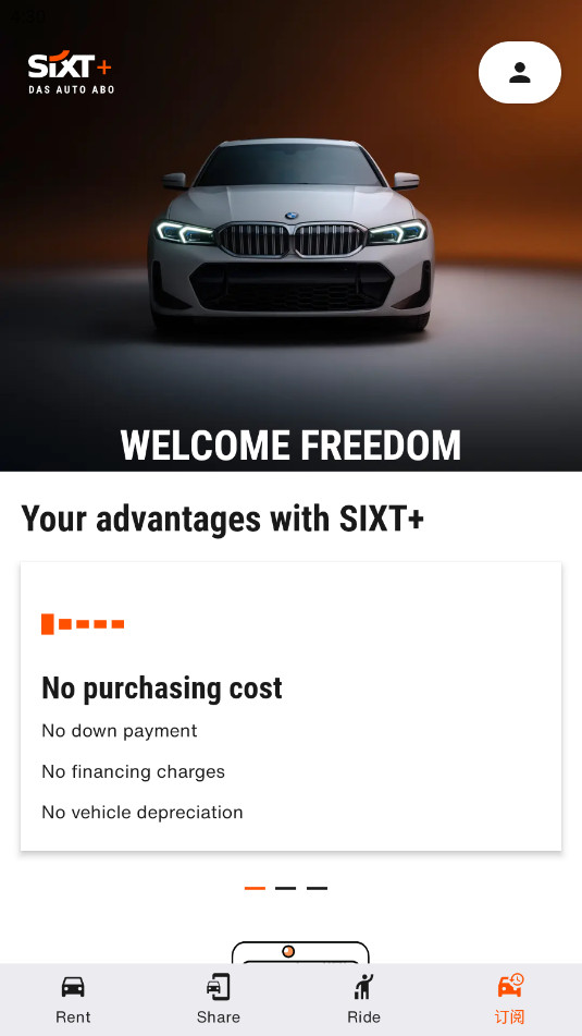 SIXT�⳵app���°��ͼ3