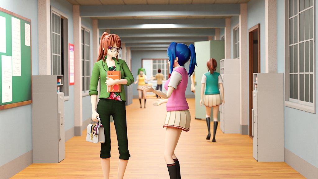 ����ѧУ��ʦģ����Anime School Teacher 3Dv1.0.13��ͼ0