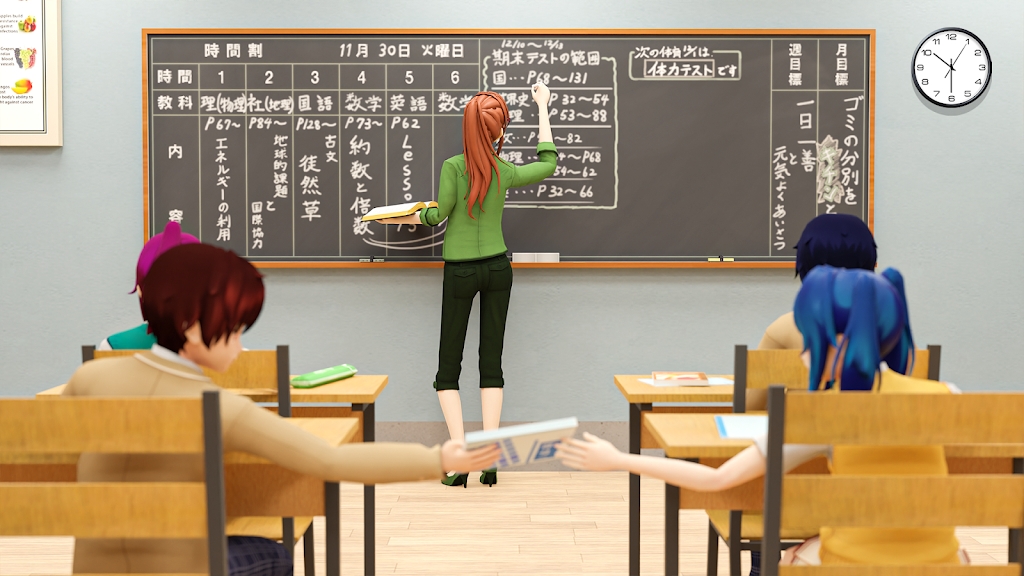 ����ѧУ��ʦģ����Anime School Teacher 3Dv1.0.13��ͼ1
