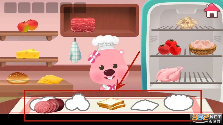 波鲁鲁料理游戏Pororo Cooking Game 波鲁鲁料理游戏Pororo Cooking Game