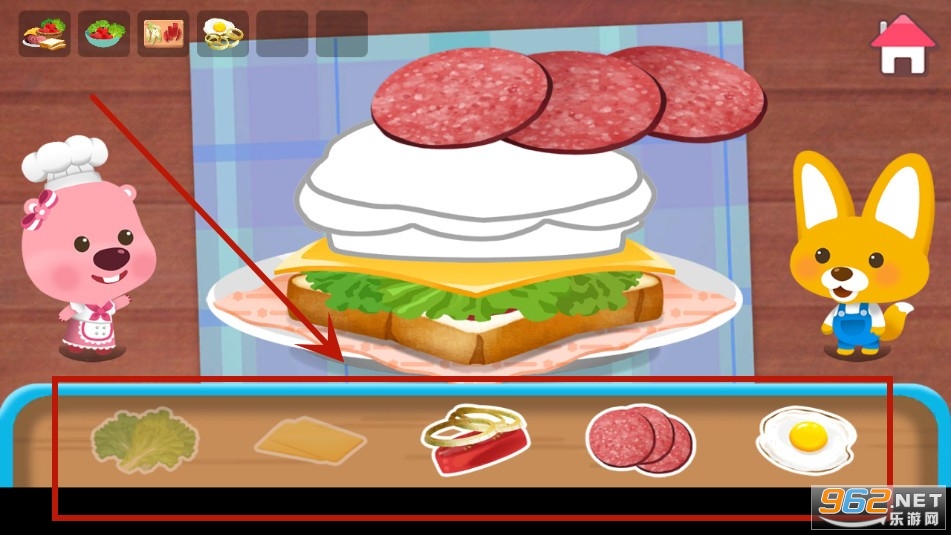 波鲁鲁料理游戏Pororo Cooking Game 波鲁鲁料理游戏Pororo Cooking Game