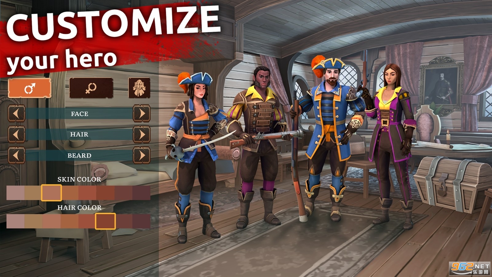 ��������mutiny: pirate survival���ò˵�