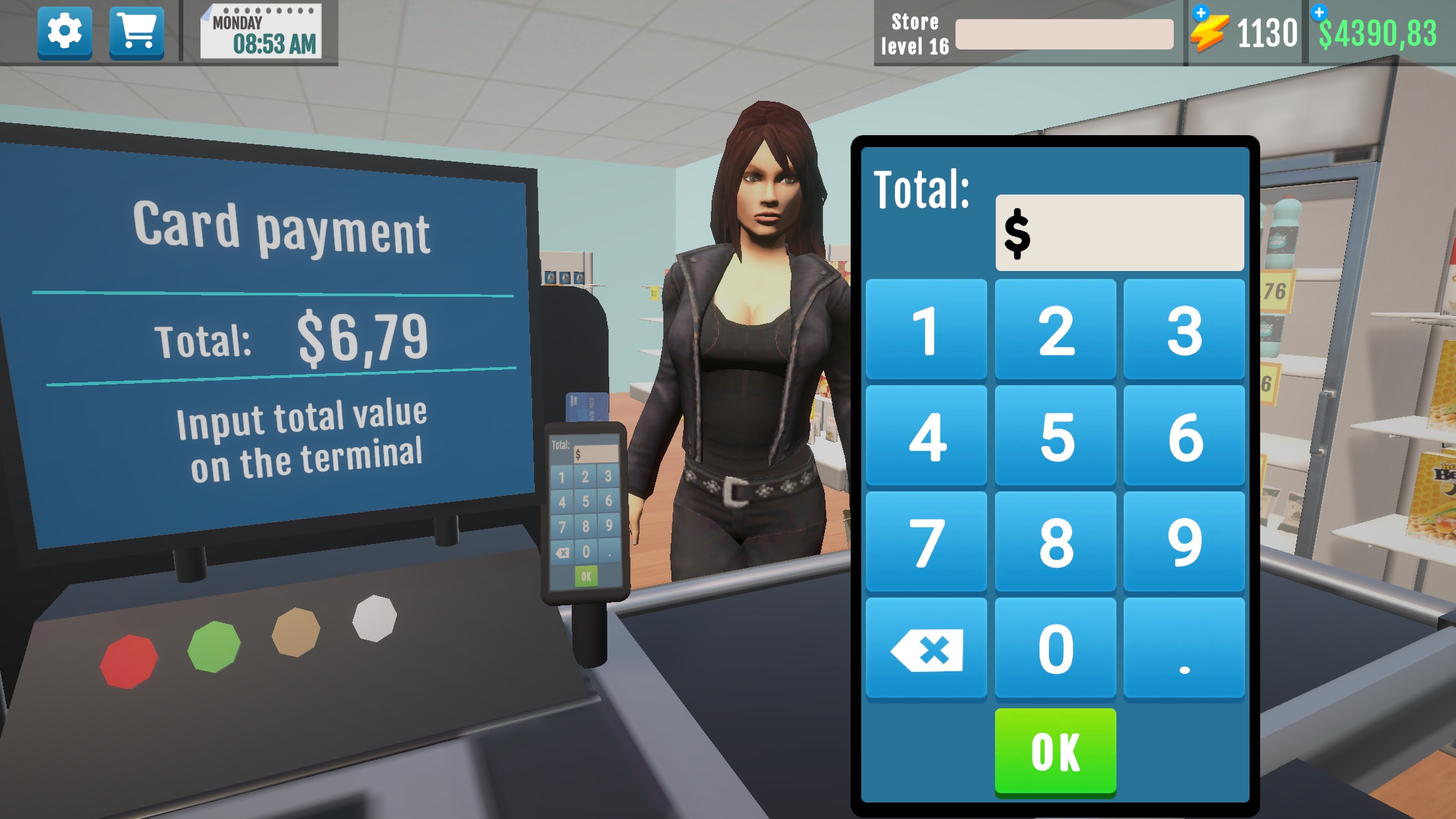 ���о���ģ����Supermarket Manager Simulator���°��ͼ0