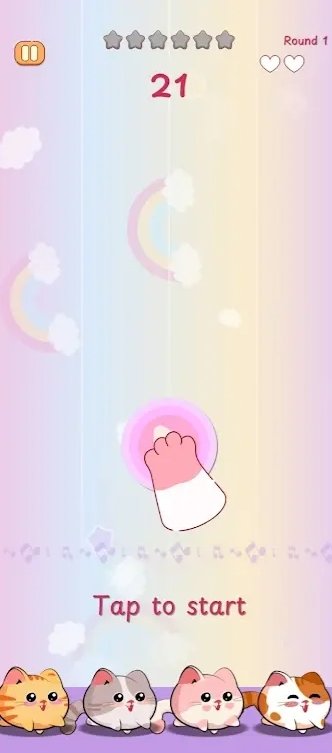 猫瓷砖钢琴喵喵游戏截图0