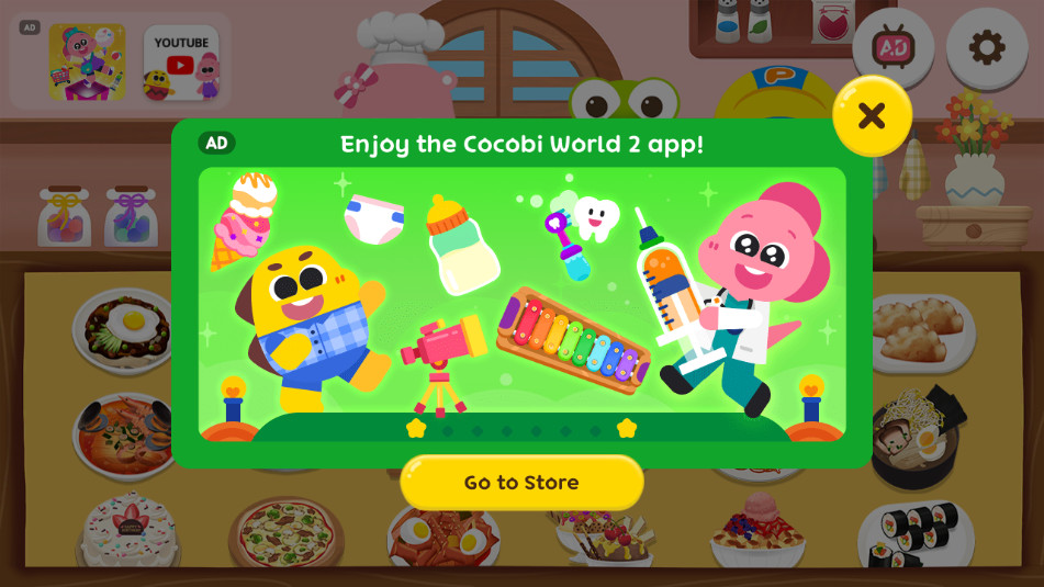 波鲁鲁料理游戏Pororo Cooking Game截图1