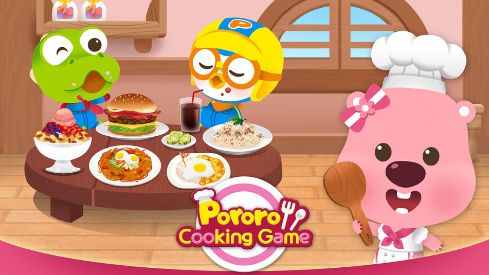 波鲁鲁料理游戏Pororo Cooking Game截图0