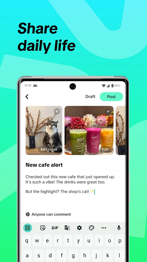 TikTok Notes截图2