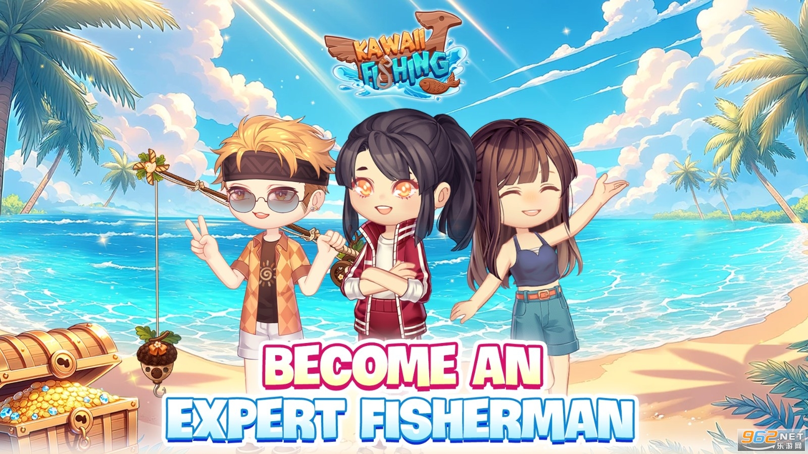 Kawaii Fishing Together可爱一起钓鱼安卓版 Kawaii Fishing Together可爱一起钓鱼安卓版