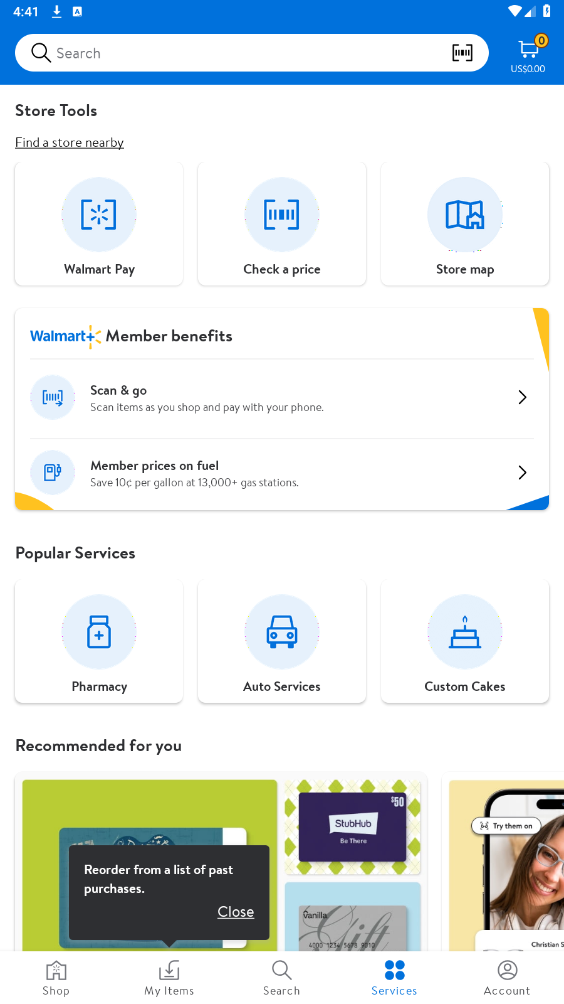 Walmart跨境电商平台app截图1