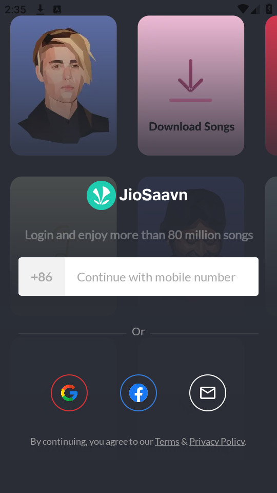 JioSaavnv9.15.4��ͼ3