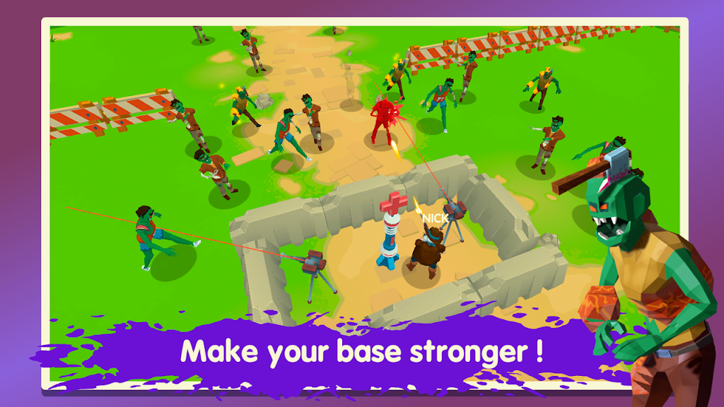 �����˺ͽ�ʬ3DTwo Guys And Zombies 3D��׿��v0.806��ͼ3