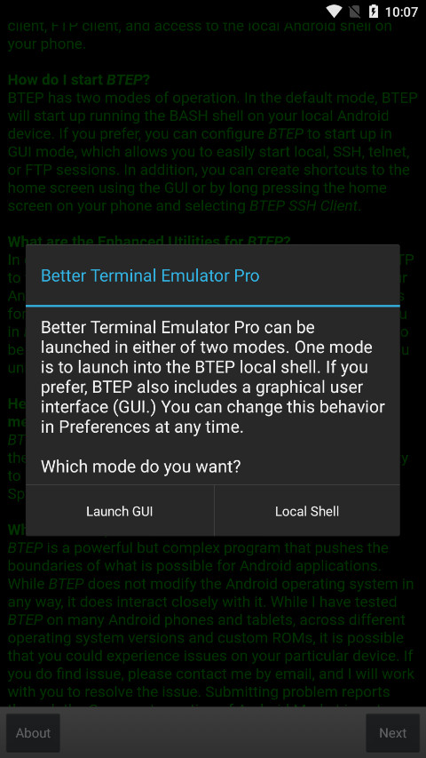 Better Terminal Emulator Pro�����ն�apk��ͼ3