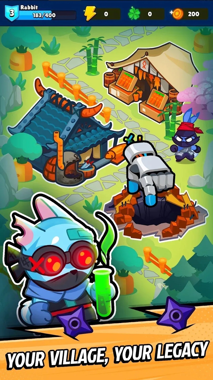 兔子暴动游戏无限金币截图3