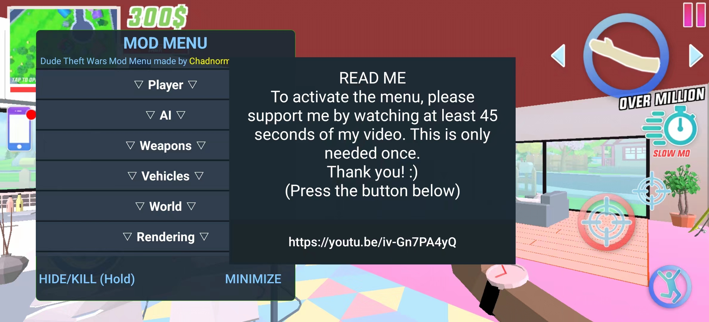 MOD Dude Theft Warsɳ��ģ�������ò˵����İ��ͼ4