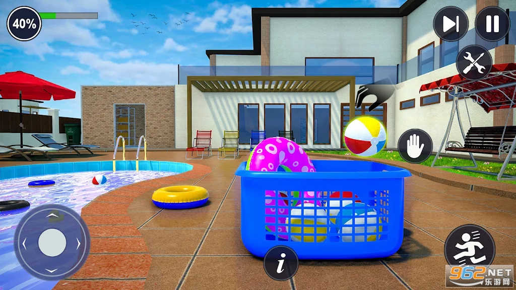 ��Ӿ�������ϷSwimming Pool Cleaning Games