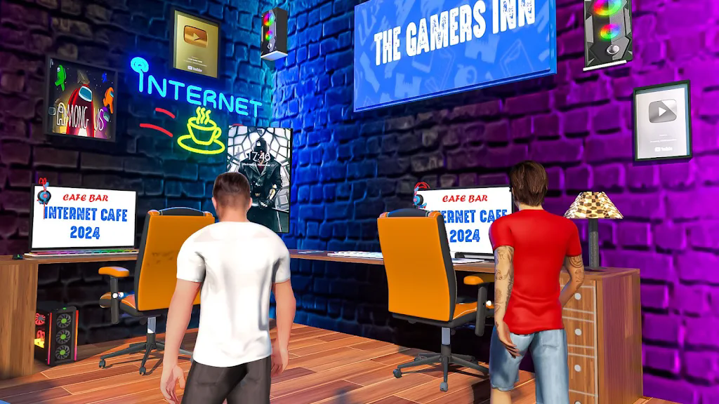������Ӫģ����Gaming Cafe Job Life Simulator��ͼ1