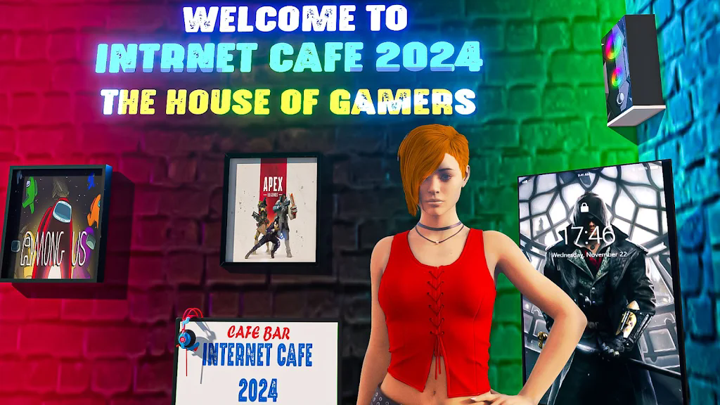 ������Ӫģ����Gaming Cafe Job Life Simulator��ͼ0