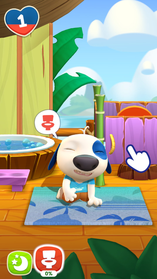 我的汉克狗海岛My Talking Hank: Islands官方版最新版截图4