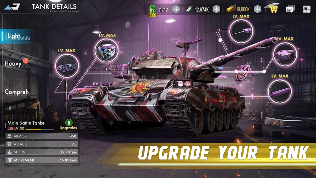 ̹�˳�ͻTank Conflict: PVP Blitz MMO��ͼ0