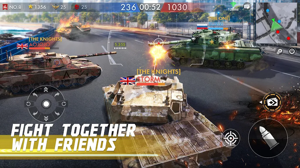 ̹�˳�ͻTank Conflict: PVP Blitz MMO��ͼ3