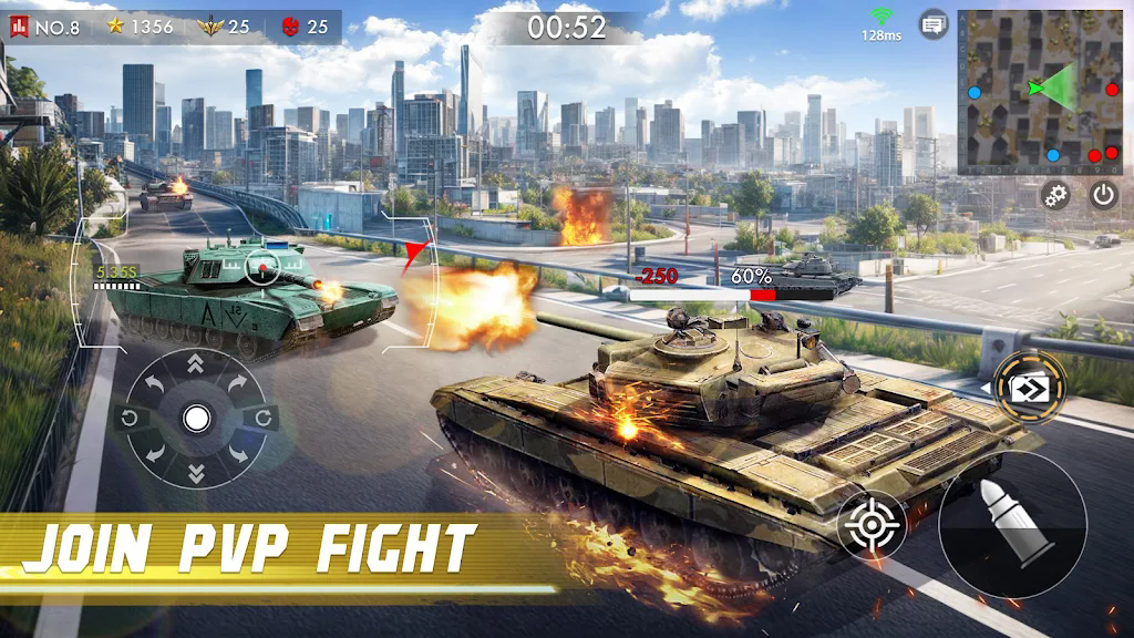 ̹�˳�ͻTank Conflict: PVP Blitz MMO��ͼ4