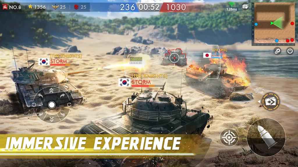 ̹�˳�ͻTank Conflict: PVP Blitz MMO��ͼ2