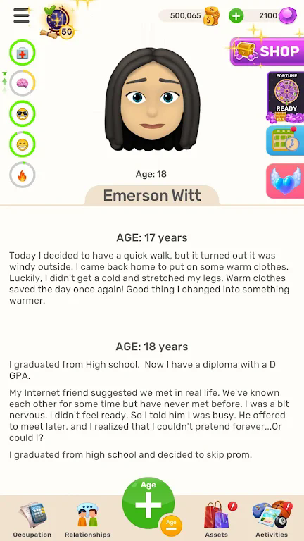 Age Sim手游内置菜单截图4