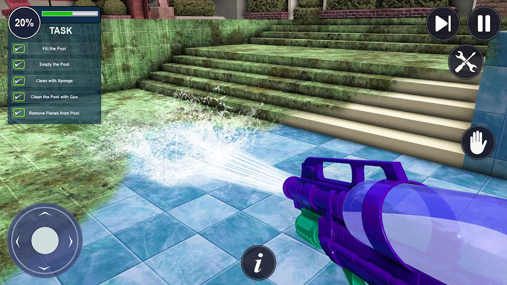��Ӿ�������ϷSwimming Pool Cleaning Games��ͼ4