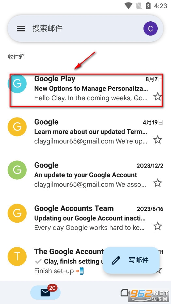 Gmail Go����