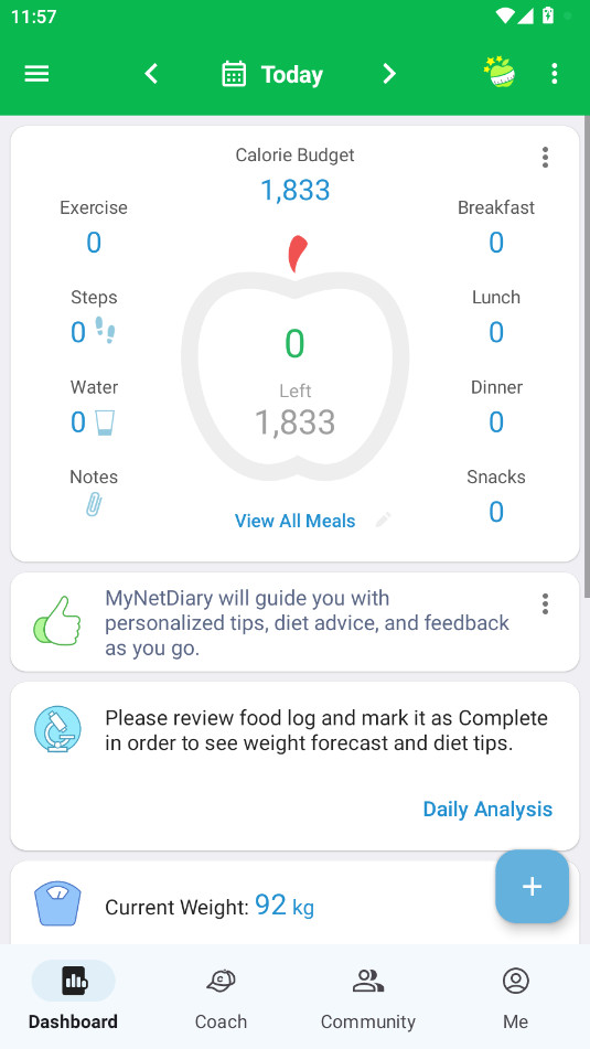 MyNetDiary�ٷ����ͼ1