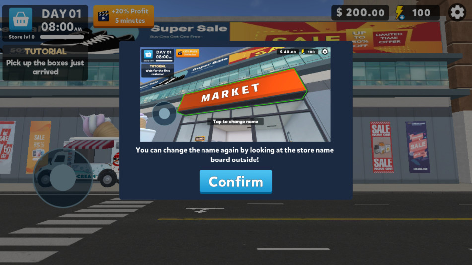 ������ģ����Supermarket Simulator Game 3D���°��ͼ0