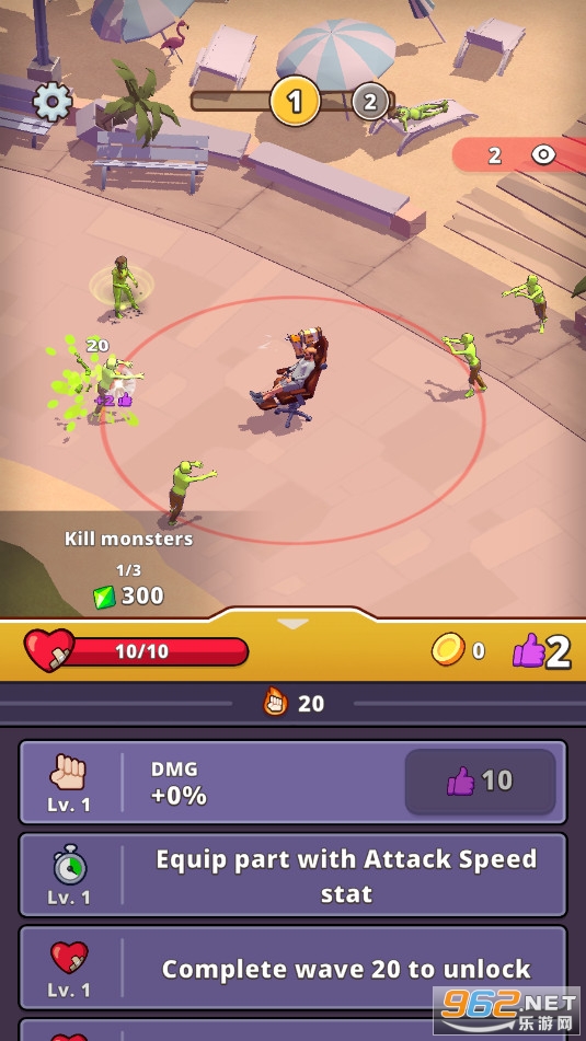 ������ɱ¾����ʬ����Chill and Kill: Zombie Idle