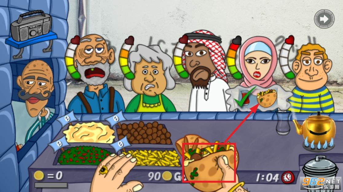 沙拉三明治falafel king游戏 沙拉三明治falafel king游戏