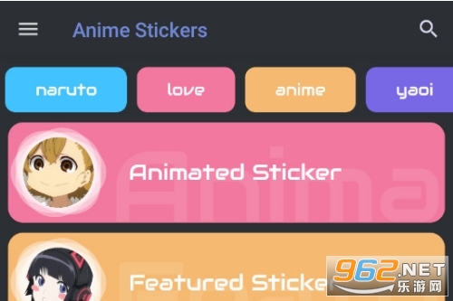 Anime Stickers������ֽapp