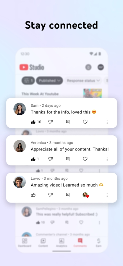 YouTube Studio apk��ͼ2