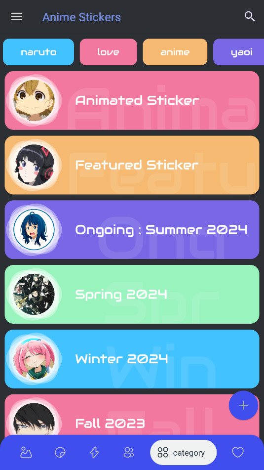 Anime Stickers������ֽapp��ͼ4