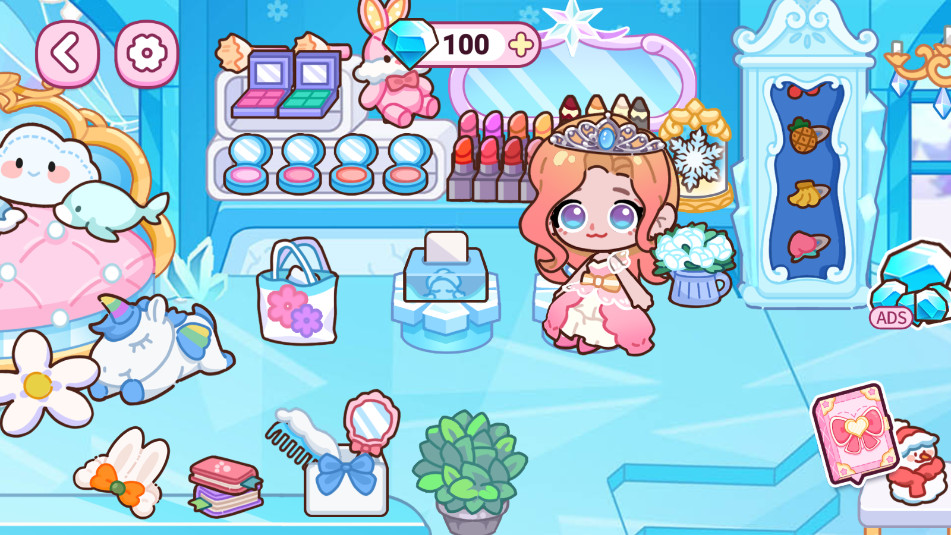 皮皮公主冰雪城堡Pippi World: Princess Avatar截图3