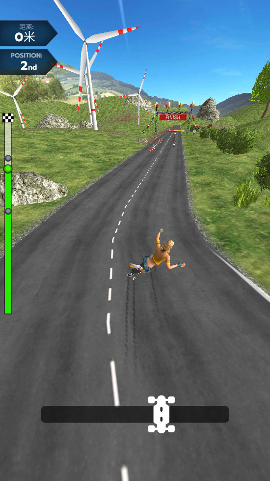 Downhill Race League��Ϸ��ͼ1